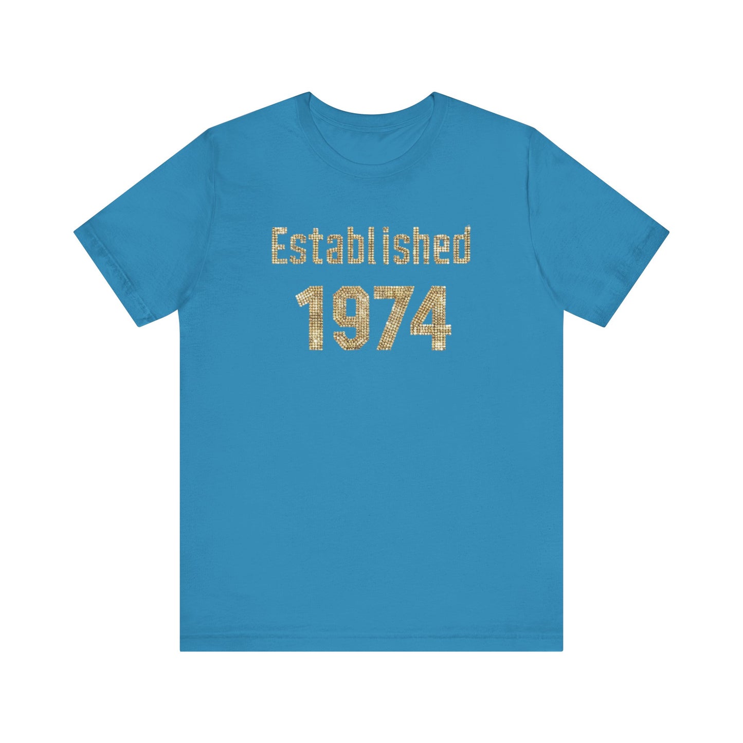 Established 1974 Birthday Shirt, Birthday Gift for Her,