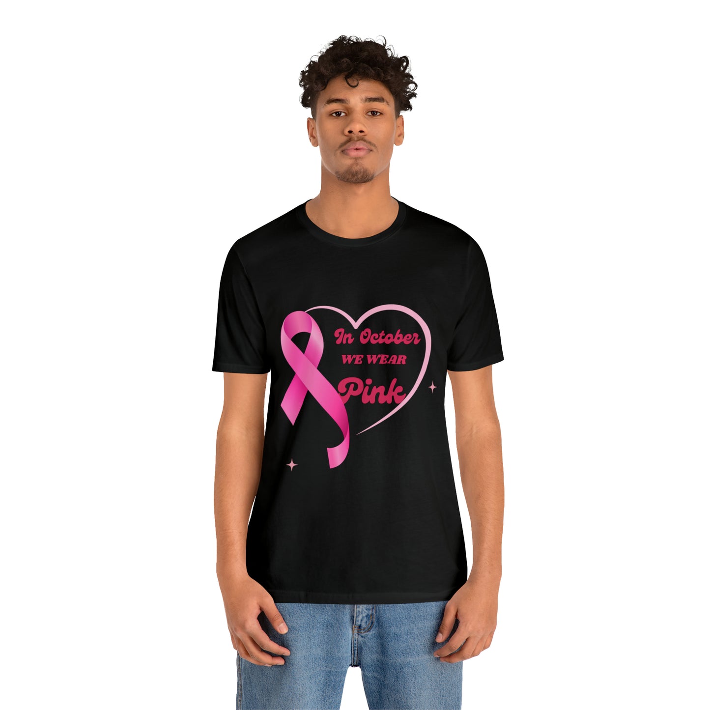 Breast Cancer Awareness Shirt, In October We Wear Pink Shirt, Breast Cancer Support Shirts, Motivation Shirt, Survivor Gift, Fighter Gift