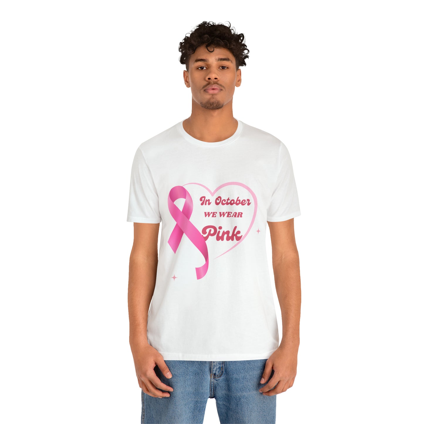 Breast Cancer Awareness Shirt, In October We Wear Pink Shirt, Breast Cancer Support Shirts, Motivation Shirt, Survivor Gift, Fighter Gift