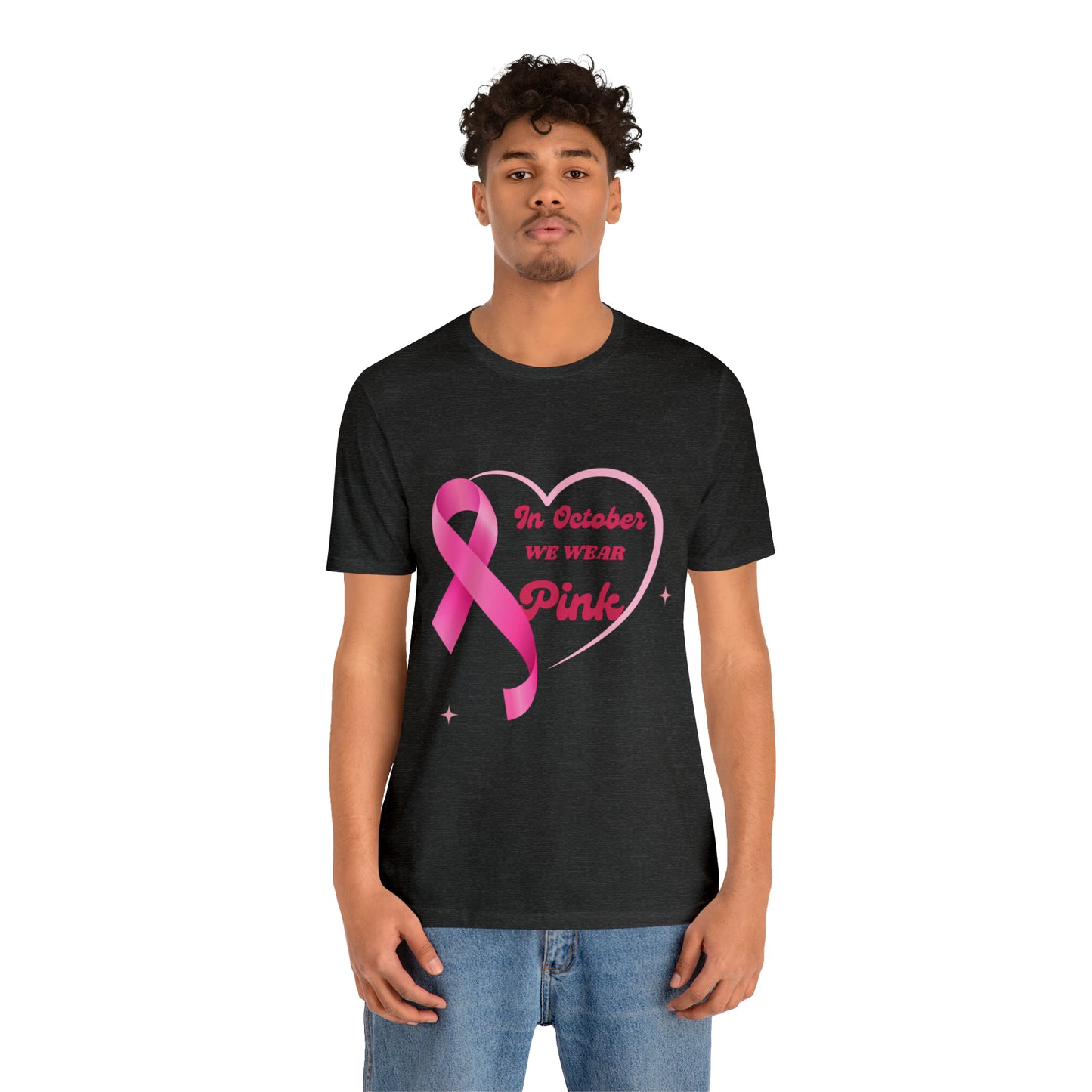 Breast Cancer Awareness Shirt, In October We Wear Pink Shirt, Breast Cancer Support Shirts, Motivation Shirt, Survivor Gift, Fighter Gift