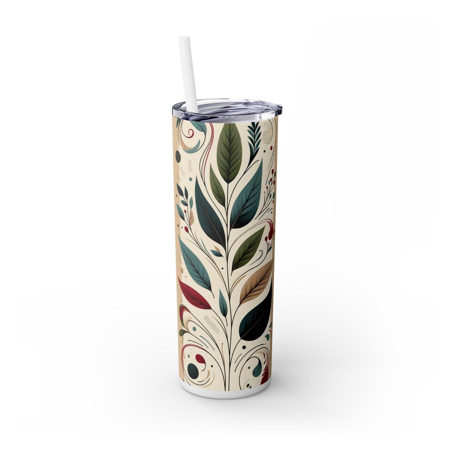 Skinny Tumbler with Straw, 20oz