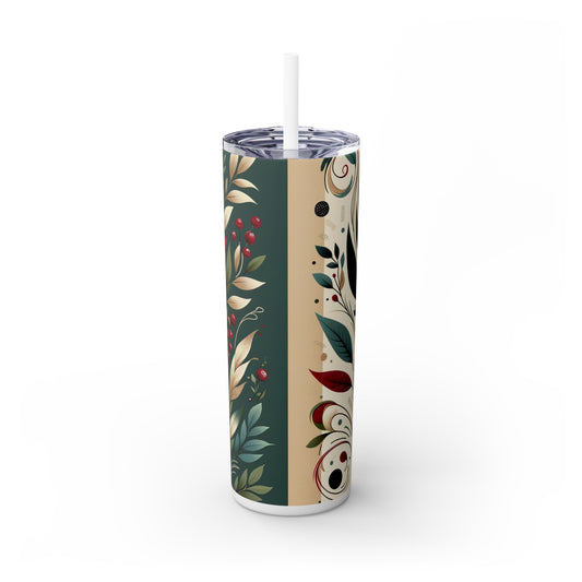 Skinny Tumbler with Straw, 20oz