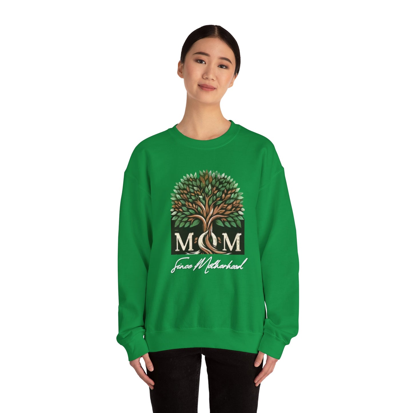 Unique Mother's Day Sweatshirt, Tree of Life Design, MOM Fine Motherhood, Perfect Gift for Mom