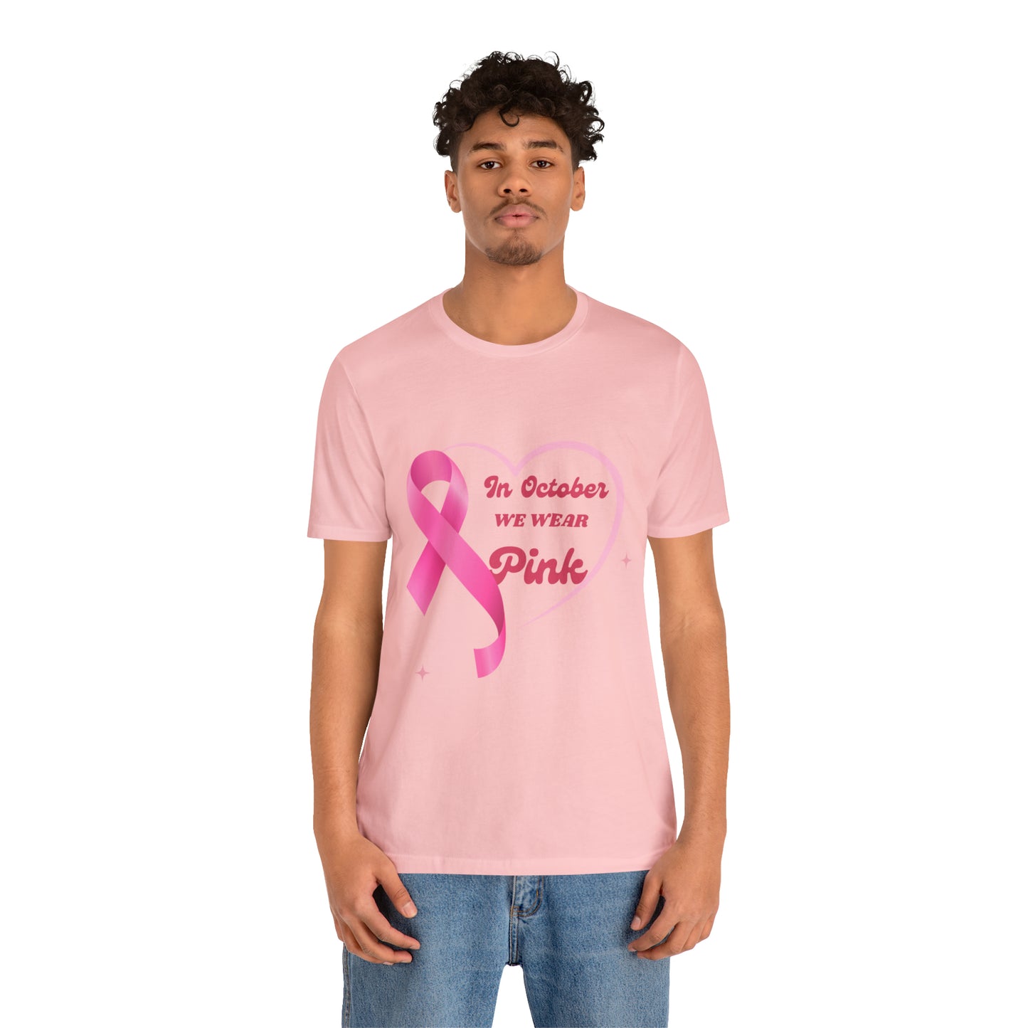 Breast Cancer Awareness Shirt, In October We Wear Pink Shirt, Breast Cancer Support Shirts, Motivation Shirt, Survivor Gift, Fighter Gift